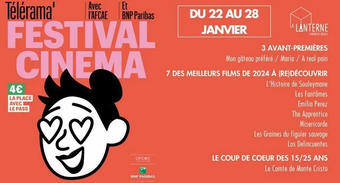 Festival Télérama Du 22 au 28 janv 2025