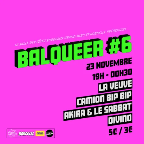 BORDELLE | BAL QUEER #6 Le 23 nov 2024