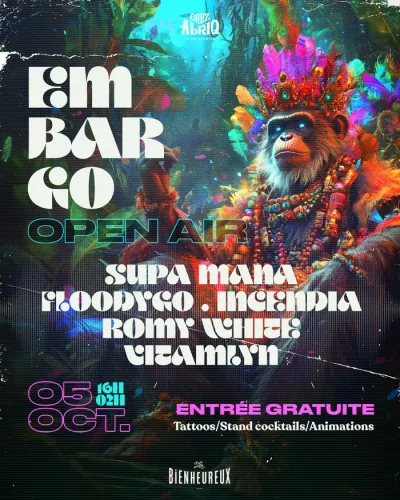 Embargo Open Air #1 Du 5 au 27 oct 2024