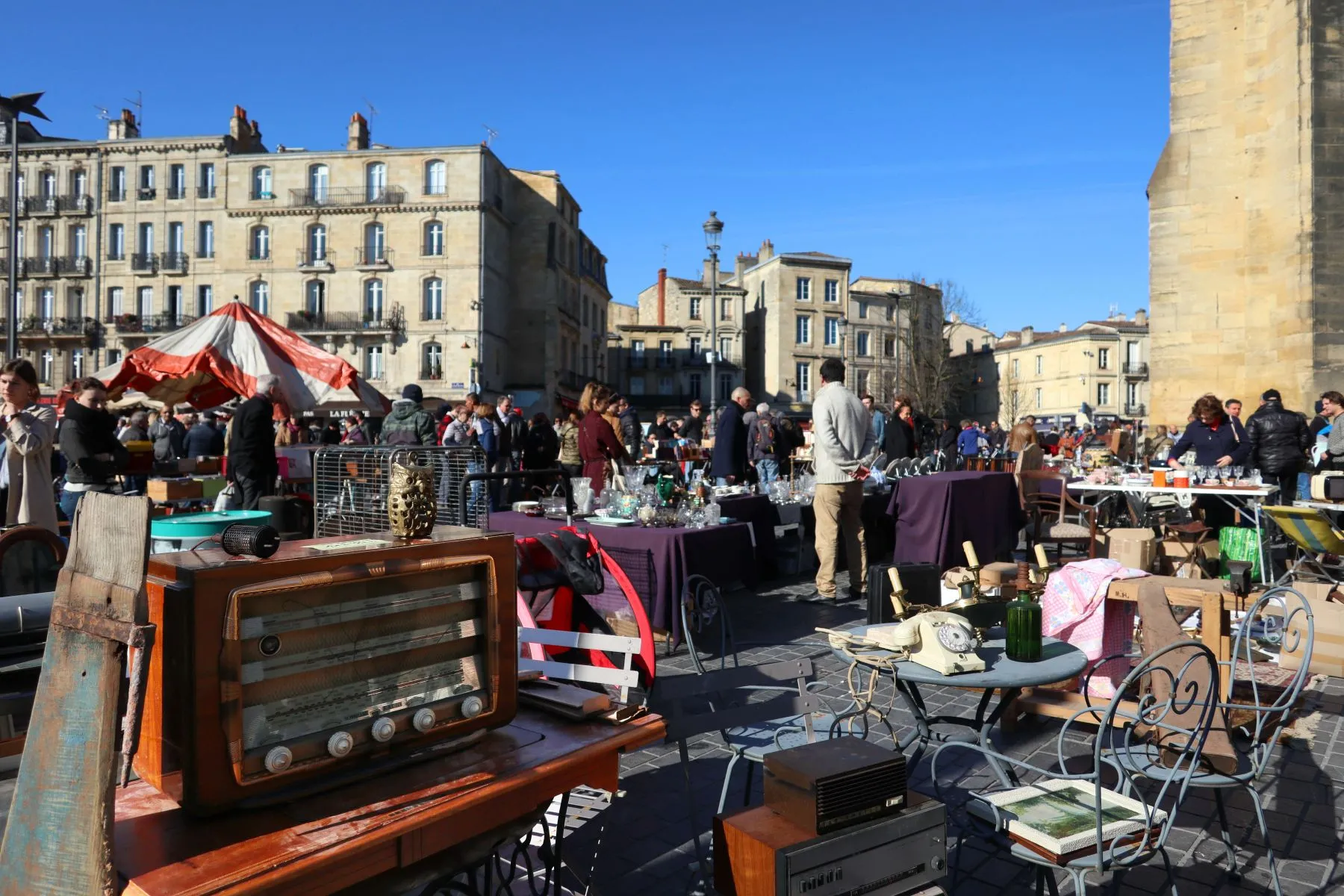 Brocante à St Michel